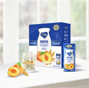 【一卡通支付】纯甄风味酸牛乳黄桃燕麦味