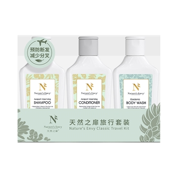 【一卡通支付】天然之扉三瓶旅行套装（生姜洗护栀子花沐）