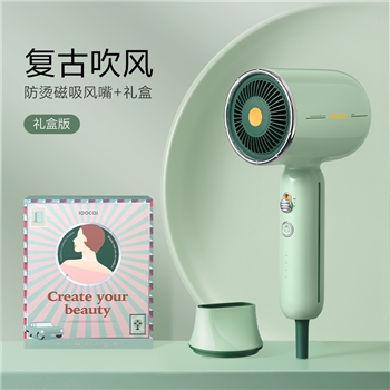 【一卡通支付】素士复古电吹风 按摩套组国内版
