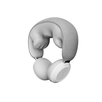 【一卡通支付】SKG颈椎U型按摩枕 N3系列1代 白色 时尚款