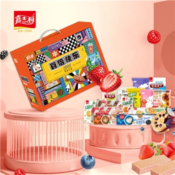 【六一零食抢先购】嘉士利零食礼盒-食倍快乐