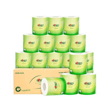【一卡通支付】YWD BT3220（箱装）心相印心柔100克20粒装四层卷筒卫生纸