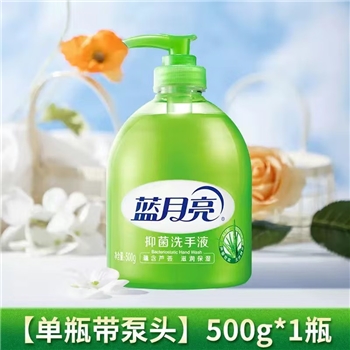 【一卡通支付】YWD 蓝月亮 芦荟抑菌99.9%洗手液 500g瓶+500g